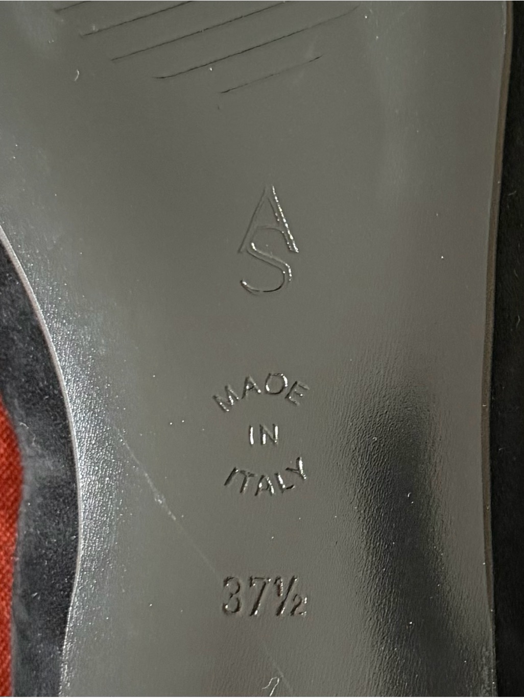 A. Soliani Como Black Suede Ballet Flats - Nwt — image 4 of 7